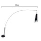 Cat Fishing Rod with Suction Cup Toy for Cats Interactive Play