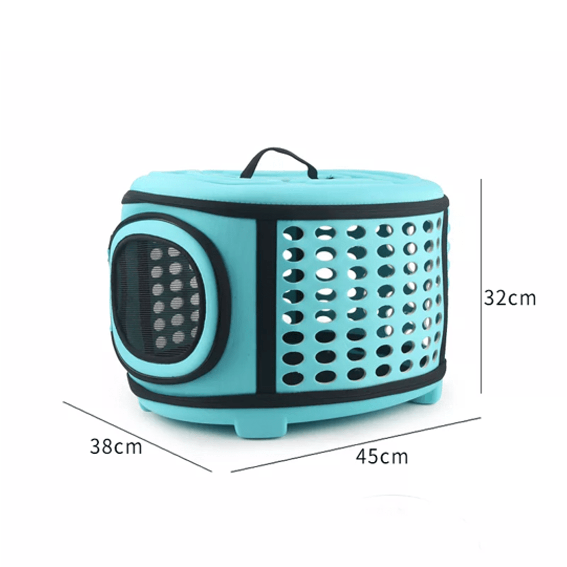 Semi Rigid Pet Carrier Bag for Dogs and Cats