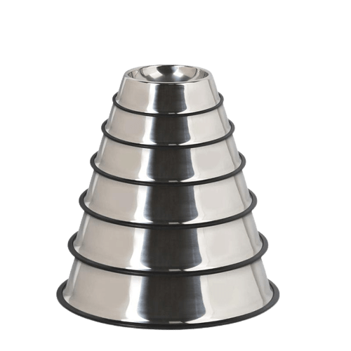 Stainless Steel Pet Bowl Durable Dog Cat Food Water Dish