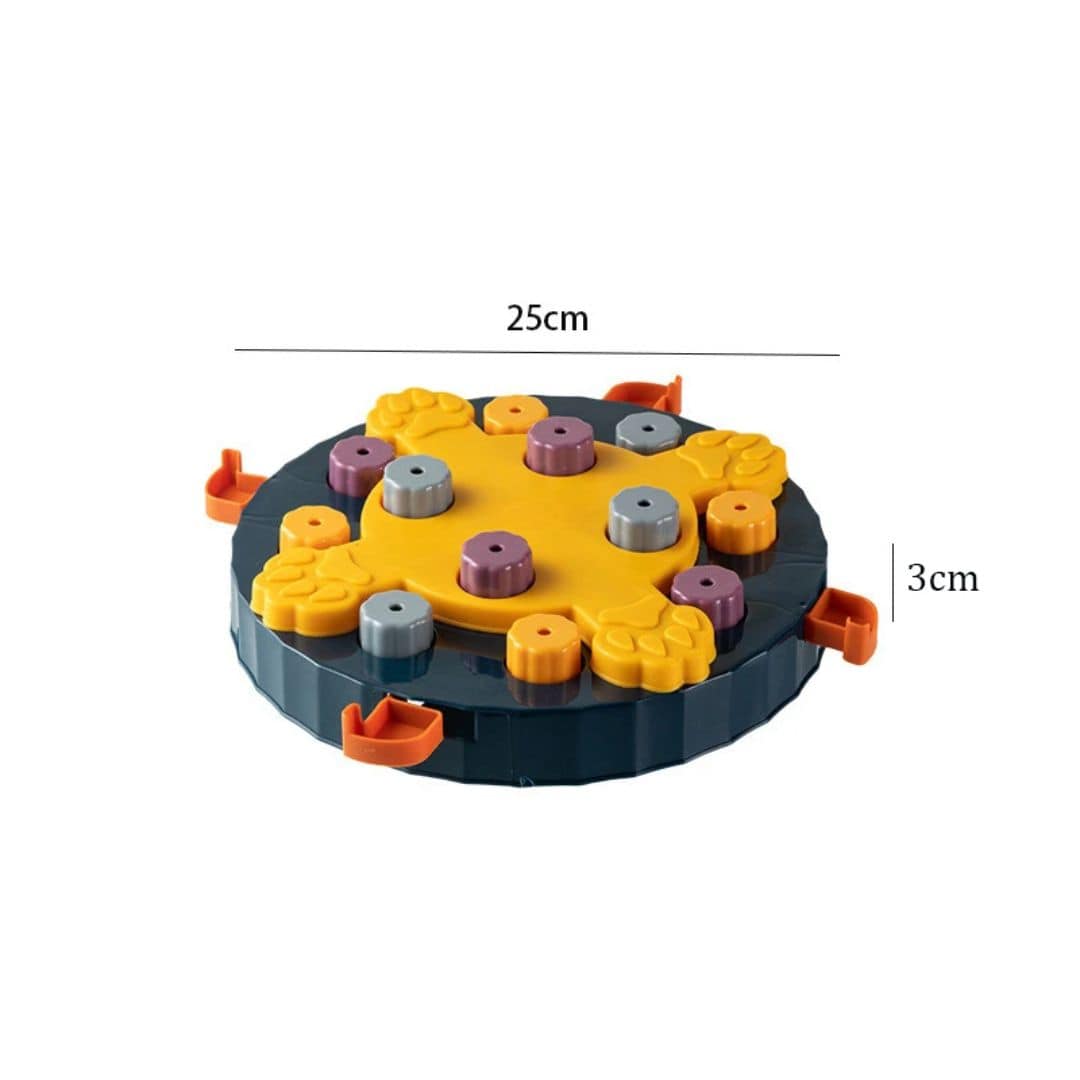 Interactive Slow Feeder Puzzle Toy for Dogs and Cats Pet Treat Dispenser