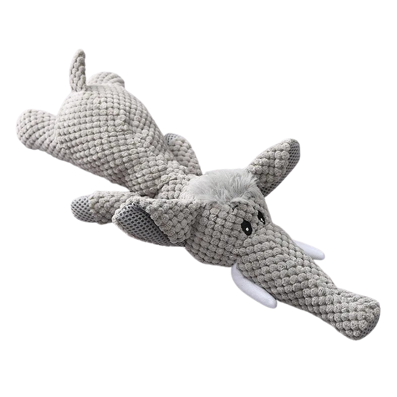 Plush Ribbed Sound Toy for Babies and Toddlers Soft Sensory Toy