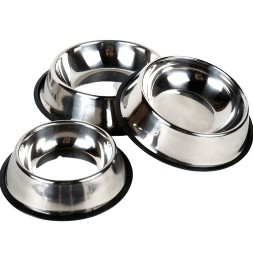 Stainless Steel Pet Bowl Durable Dog Cat Food Water Dish