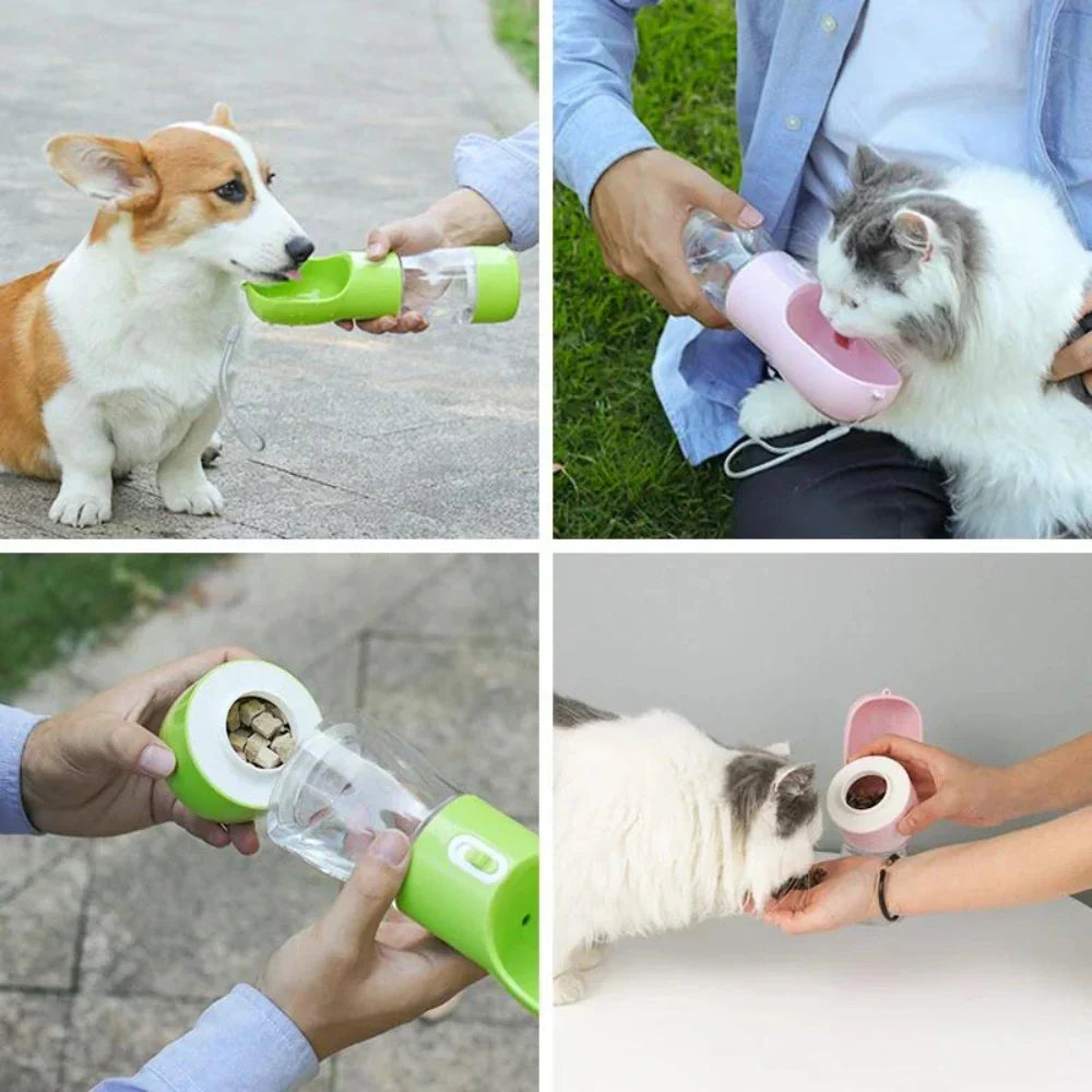 Cat Water Bottle Portable Pet Drinking Bottle for Cats