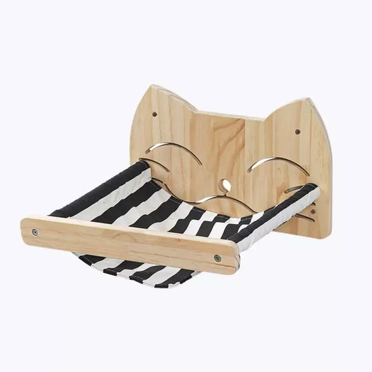 Wall Mounted Cat Hammock Bed for Cats Durable Cozy Pet Lounger