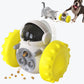 Astronaut Kibble Dispenser Pet Toy Interactive Treat Feeder