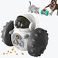 Astronaut Kibble Dispenser Pet Toy Interactive Treat Feeder