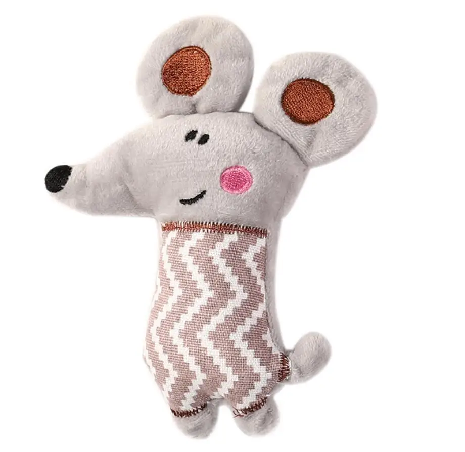 Mini Plush Cat Toys 2nd Edition Soft Stuffed Catnip Toys for Cats