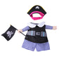 Pirate Costume for Dogs and Cats Set of 2