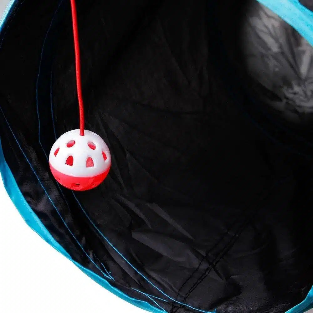 Cat Tunnel Toy Interactive Play Tunnel for Cats and Kittens