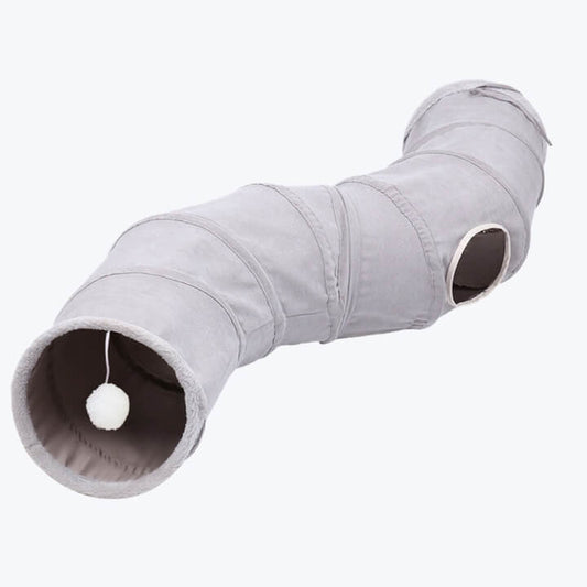 Large Cat Tunnel Play Tube Interactive Cat Toy
